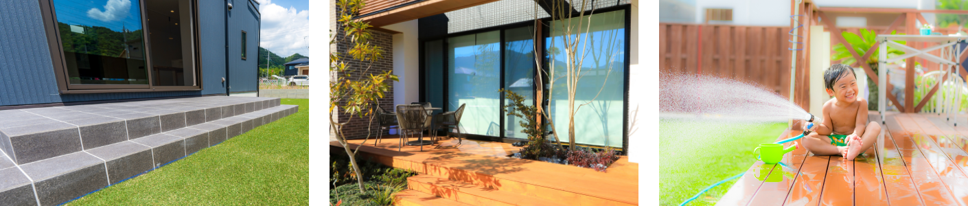 ウッドデッキ・タイルデッキ イメージ写真