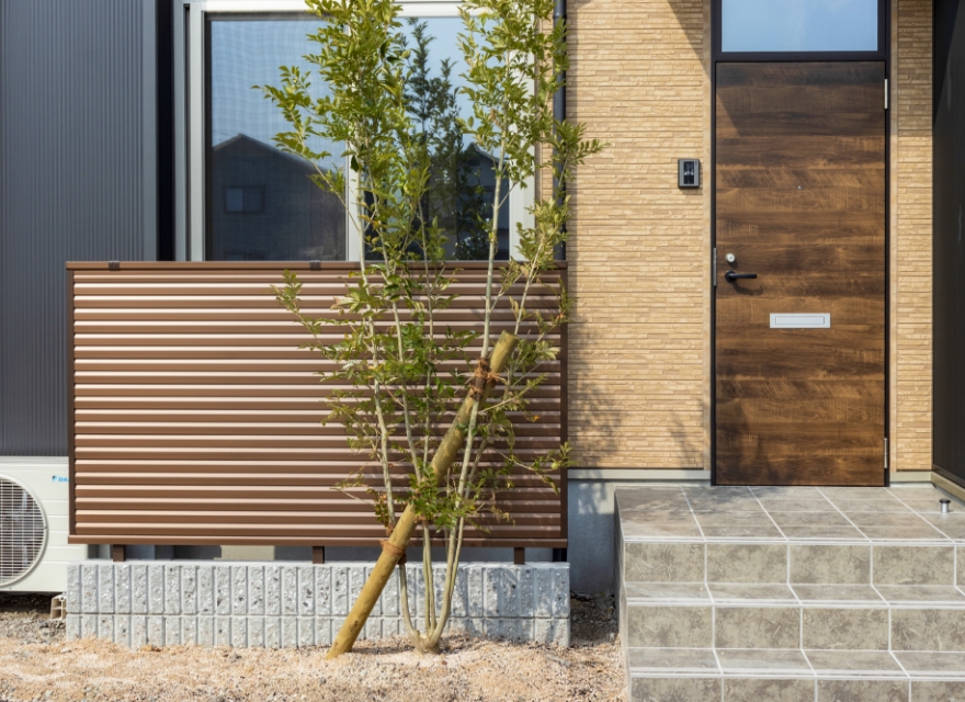 フェンス・ブロック イメージ写真