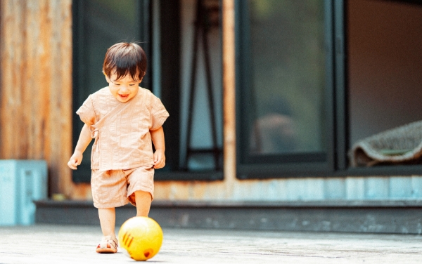 子供たちが目一杯遊べる庭にしたい イメージ写真